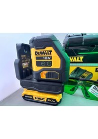 Resim Dewalt Dcle 34021 Akülü Yeşil Lazer Hizalama Yatay Dikey 