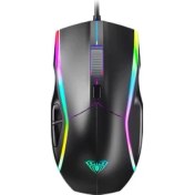 Resim Aula F830 USB Oyun Faresi 6400 Dpı Tank Şeklinde Optik Fare (Yurt Dışından) 
