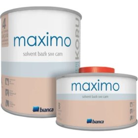 Resim Bianca Maximo – Solvent Bazlı Sıvı Cam Ipek Mat 0,5 kg 