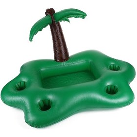 Resim Ranyeek Yumuşak Pvc Deniz Yatağı - İçecek Ve Atıştırmalık Taşıyıcı, Havalandırmalı, 95x55 Cm, Yeşil/sarı/şeffaf Seçenekli 