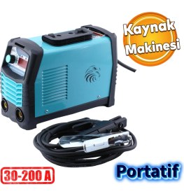 Resim Proter Portatif Inverter Kaynak Makinası MMA200 Demir Metal Birleştirme Kaynak Makina 200 A Elektrot 