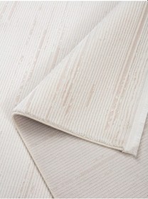 Resim Saraz Halı Vals Krem Salon Halısı Koridor Kesme Yolluk Yumuşak Doku Kaymaz Tozumaz Dokuma Makine Halısı Yolluk 