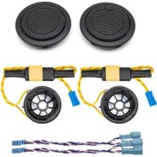 Resim 3M BMW 4 Serisi F32 - F32 LCI - F82 M4 - F82 M4 LCI Arka Kapı Tweeter Kapak Seti + Twetter Seti 