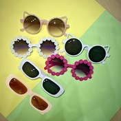 Resim 3 adet Şık Kedi Gözü Moda Gözlükleri - Yumurta Şekilli Çerçevelerle Mükemmel Parti, Günlük Kullanım ve Sevgililer Günü, St. Patrick's Day ve Karnaval Etkinlikleri için Hediye, Süsleyici PC Lensler, Trendy Aksesuarlar | Oynamak İçin Tasarım | Polikarbon Çerçeve, Pil Olmadan 