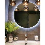 Resim Global Led Mirror Gümüş Renk Ledli Banyo Konsol Aynası 80 cm 80 Gümüş 