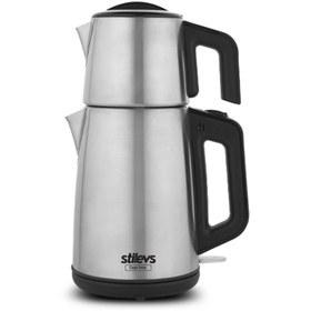 Resim Stilevs Çays Inox Çelik Çay Makinesi Inox Mat Sıh30620 