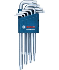 Resim Bosch Profesyonel T10 - T50 Torx Alyan Takımı 9 Parça (10-50 mm) - 1600A01TH4 