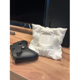 Resim Atlas Lab Xbox 3D Baskı Yastık Standı – Konforlu Oyun Aksesuarı - Beyaz 