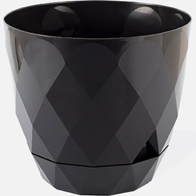 Resim Yeni Özel Yakamoz Saksı Gri 17cm 