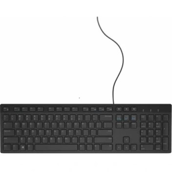 Dell Kb216-bk-ınt, Siyah, Usb Kablolu, İngilizce, Multimedya Klavye