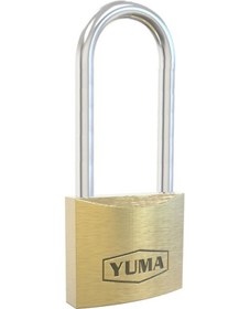 Resim Yuma Türk Malı Prinç Uzun Kancalı Asma Kilit 40 Mm 