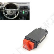 Resim PELİTOTOMOTİV Audi A3 Dörtlü Flaşör Düğme 8L0941509P (2001-2003) 