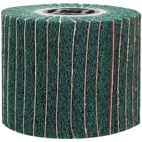 Resim Kosona Paslanmaz Çelik İçin Dayanıklı Fiber Cila Tekerleği - 180 Yeşil Zımpara Tabakalı 