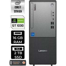 Resim Lenovo Thinkcentre Neo 50T Gen 5 Intel Core I7 13700 16GB 2tb SSD GT1030/4GB Windows 11 Home Masaüstü Bilgisayar & Per4 USB Bellek 12UB000LTRP349 