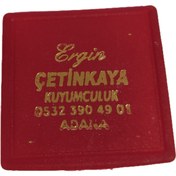 Resim ÇUKUROVA ÜTÜ Çeyrek Altın Kutusu 100 Adet Çıtçıtlı Süngerli Plastik Kutu, Mavi, Kırmızı, Siyah Renkler, 