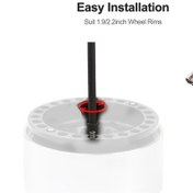 Resim Besthome1 50 Adet M2.5 Çelik Tırmanma Arabası Jant Kilidi Vida - Anahtar Döşemi İçerir 