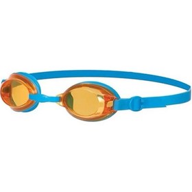 Resim Speedo 8-092989082 Jet Çocuk Yüzücü Gözlüğü Turuncu Mavi Beyaz 