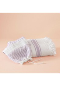 Resim Taç Butik Pamuk Alaçatı Keseli Peştamal Lila 000000001500222397 Lila 