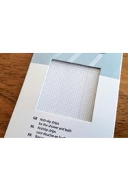 Resim Wenko Banyo Zemin Kaydırmaz Yapışkanlı Bant Kaymaz Bant Şeffaf 6'lı 25x1,8 CM 