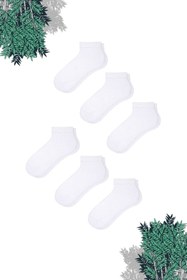 Resim MEM SOCKS 6'lı Unisex Bambu Çocuk Patik Çorap 