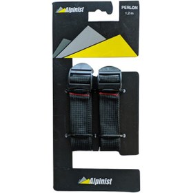 Resim Alpinist Perlon Bant 120 cm Siyah 