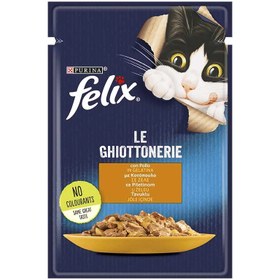 Resim Felix Tavuk Etli Yaş Kedi Maması 85 G 