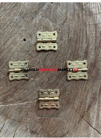 Resim Anadoluhirdavat Papatya Dekoratif Mini Tavla Kutu Menteşe Sarı Renk 100Adet 