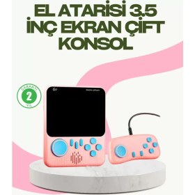 Resim Hobilinka 666 Oyunlu Retro Game Console - Tv ve Çift Gamepad Desteği 