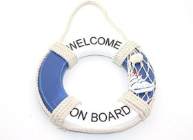 Resim Ahşap Marin Duvara Asmalı Simit Model 1 