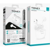 Resim Tonex TX-460 Bluetooth Kulaklık Kablosuz V5.3+Edr - Beyaz 