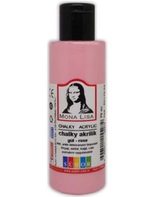 Resim Monalisa Akrilik Boya Chalky 70 Ml Gül Sd170-04 12 Adet 