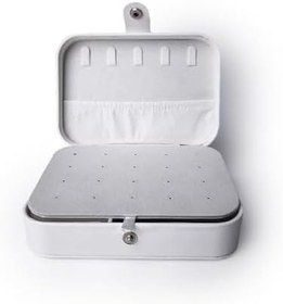 Resim Ecrou Bölmeli Takı Kutusu Beyaz 