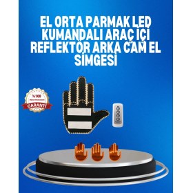 Resim Eco Lounge 2025 Orijinal LED El Park Uyarı Sistemi Uzaktan Kumandalı 