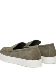 Resim Calvin Klein Hibrit Nubuk Makosen Erkek Haki Loafer HM0HM01902-MTB 