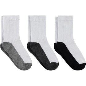 Resim Civil Boys Basic Taban 3'lü 2-12 Yaş Erkek Soket Çorap - Standart / 8-9 Yaş 