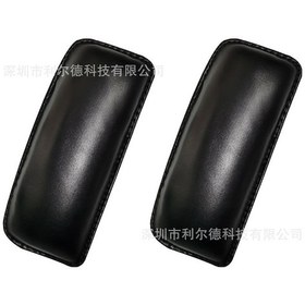 Resim Wezone Özel Tasarım Siyah Araç Diz Koruyucu Yastığı - 2 Adet, Dayanıklı Materyal, Konforlu Sürücü Diz , Araç İçi Korumalı Yastık Seti 