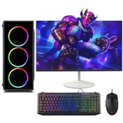 Resim Zeiron PG650 i5-3470 8 GB 1 TB HDD 120 GB SSD RX550 24" Curved Masaüstü Oyuncu Bilgisayar 