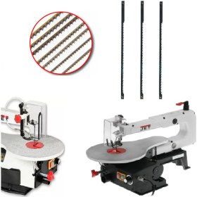 Resim Kafenn Jet JSS-16A Uyumlu Tezgah Dekupaj Kıl Testere Bıçak Seti 3 Parça 