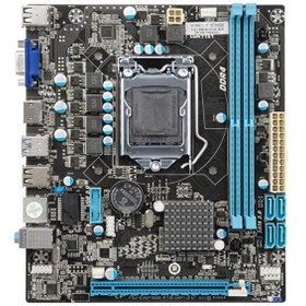 Resim Xaser H110M-K Intel H110 LGA1151 2400 MHz DDR4 USB 3.1 M.2 NVMe HDMI VGA MATX Anakart 