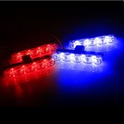 Resim Dihui, Kablosuz Uzaktan Kumanda, Bir Sürükleme, Dört 16 Led'li Araç Ağı, Flaşörlü Işık Klipsi, Flaş Işığı Uyarı Işığı, Kırmızı+mavi Tedarik Ediyor 