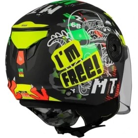 Resim mt Helmets Young Lite Dino A1 Çocuk Kaskı 