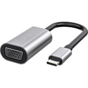 Resim USB C Ila VGA Adaptörü 1080P 24 Pim Terminalleri (Yurt Dışından) 