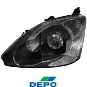 Resim Honda Civic Hb 0406 2004 2005 2006 Sağ Sol Ön Far Civic Depo Sol Şoför Tarafı 