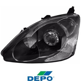 Resim Honda Civic Hb 0406 2004 2005 2006 Sağ Sol Ön Far Civic Depo Sol Şoför Tarafı 