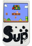 Resim Sup Game Box Plus 400 Oyunlu Taşınabilir Mario Oyunlu Retro Beyaz El Atarisi Cosmostech