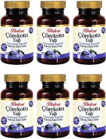 Resim Balen Çörekotu Yağı Yumuşak Kapsül 1380 MG 80 Kapsül 6 Adet 