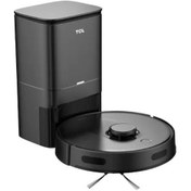 Resim TCL Sweeva 6500M Siyah Mop Robot Süpürge Dust Box (Türkiye Garantili) 