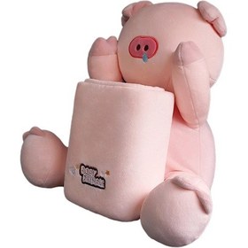 Resim Suntek Yumuşak Peluş Araba Mendil Çöp Kutusu Çöp Torbası 