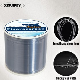 Resim 500m Gri Fluorokarbon Naylon Misina - Yüksek Mukavemet & Dayanıklılık, Tatlı Su Balıkçılığı İçin Mükemmel, Balıkçılar İçin İdeal Hediye, Balıkçılık Malzemeleri, Yüksek Kaliteli Misina, Misina 