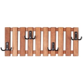 Resim Mavitrendd Ahşap Duvar Ve Kapı Askısı Elbise Askılık Düz Model 4 Askılı (486852079) Meşe 